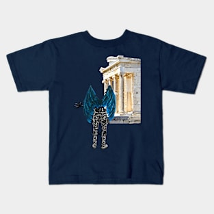 Blue Wings Kids T-Shirt